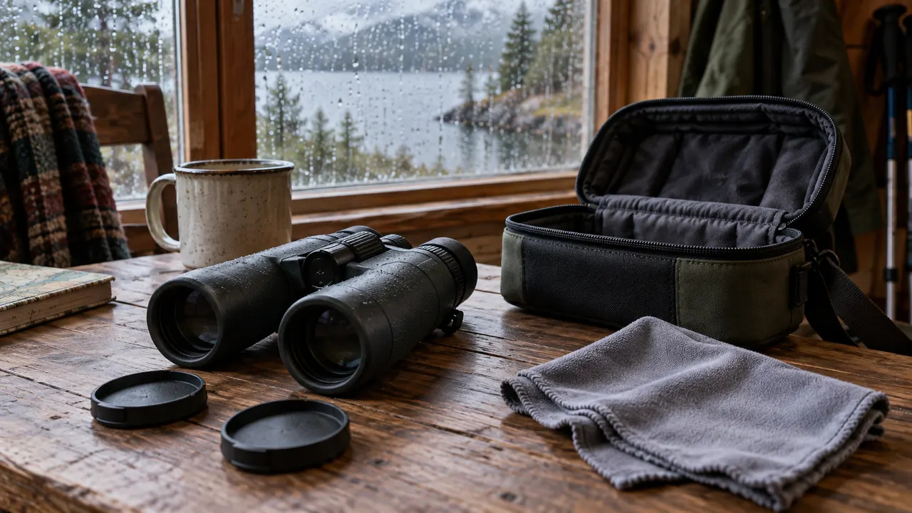 What to Do with Binoculars After a Damp Walk